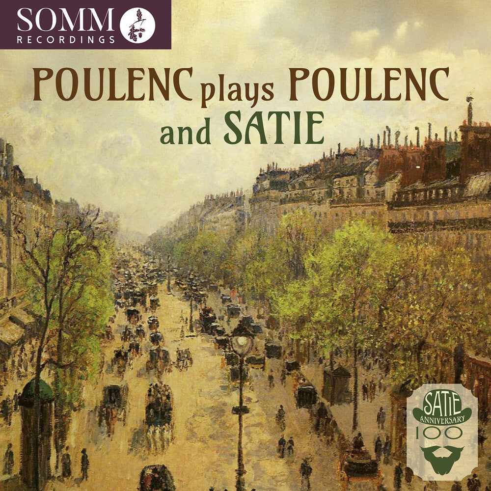 Poulenc Plays Poulenc & Satie Music CD