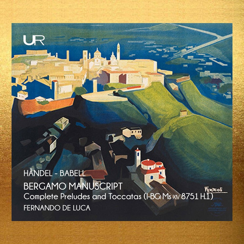 the album cover for Fernando Luca De - Handel: Bergamo Manuscript