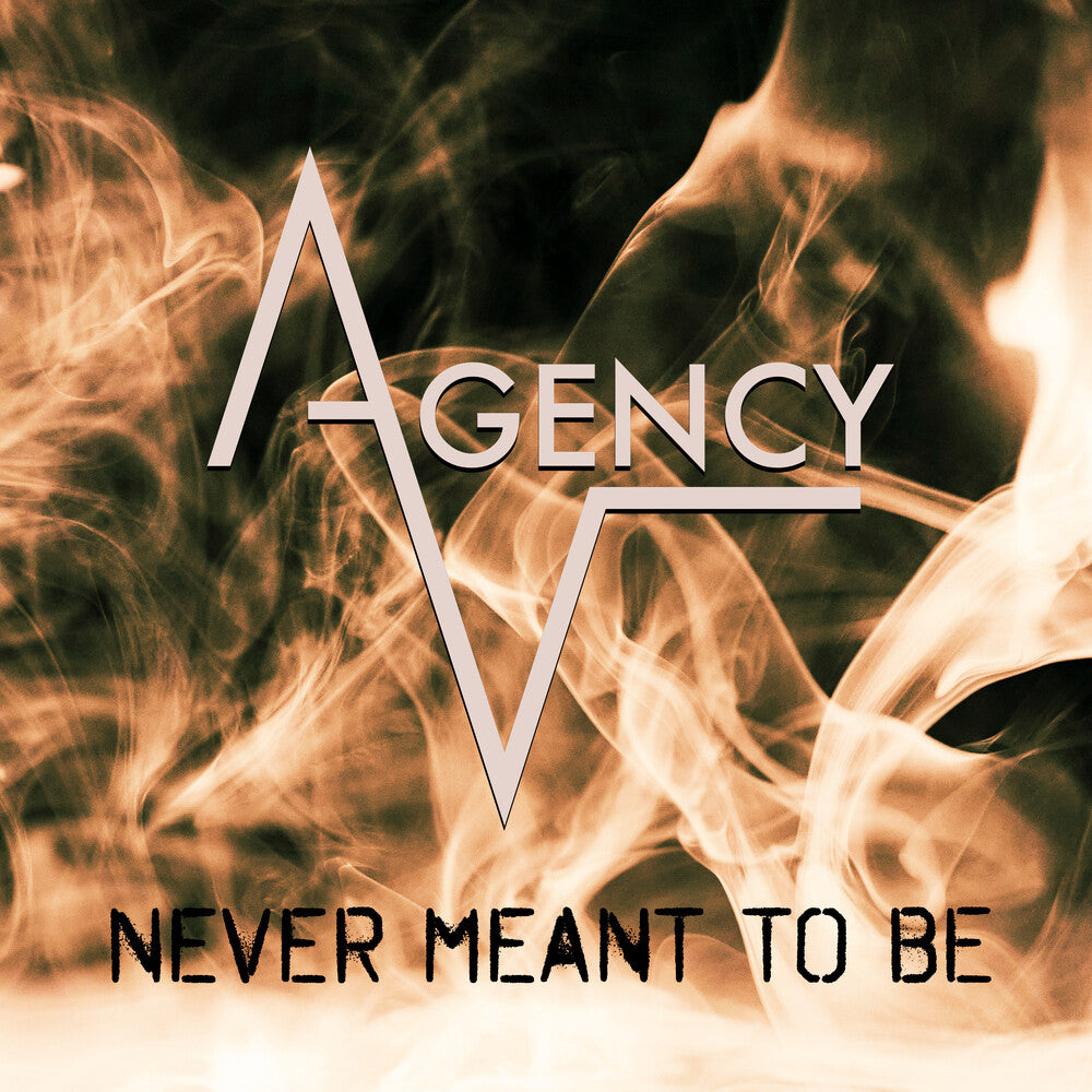 the album cover for Agent-V - Never Meant To Be