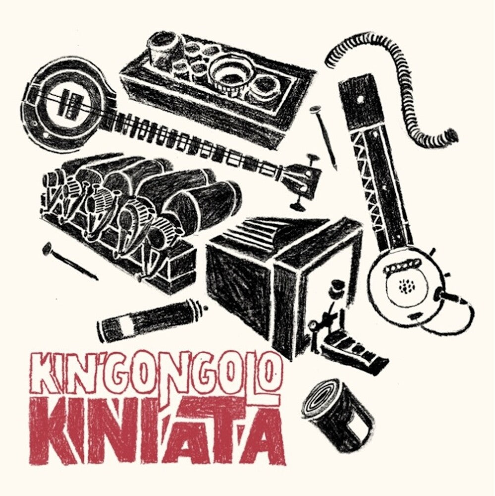 the album cover for Kin'gongolo Kiniata - Mima