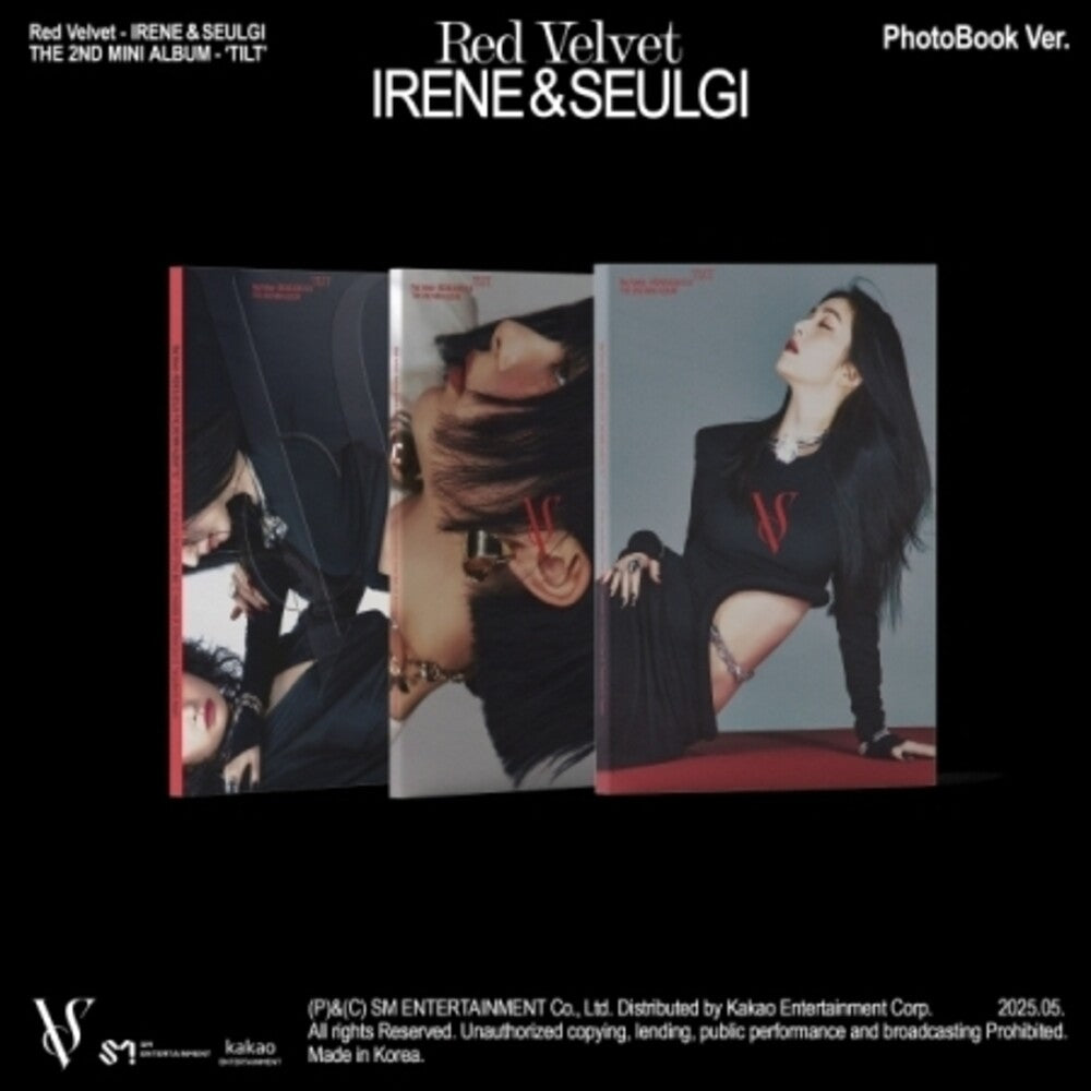 the album cover for Red Velvet ( Irene & Seulgi ) - Tilt - Photo Book Version (Phob) (Asia)