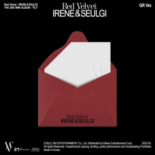 Red Velvet ( Irene & Seulgi ) - Tilt - Qr Card Version - Digital