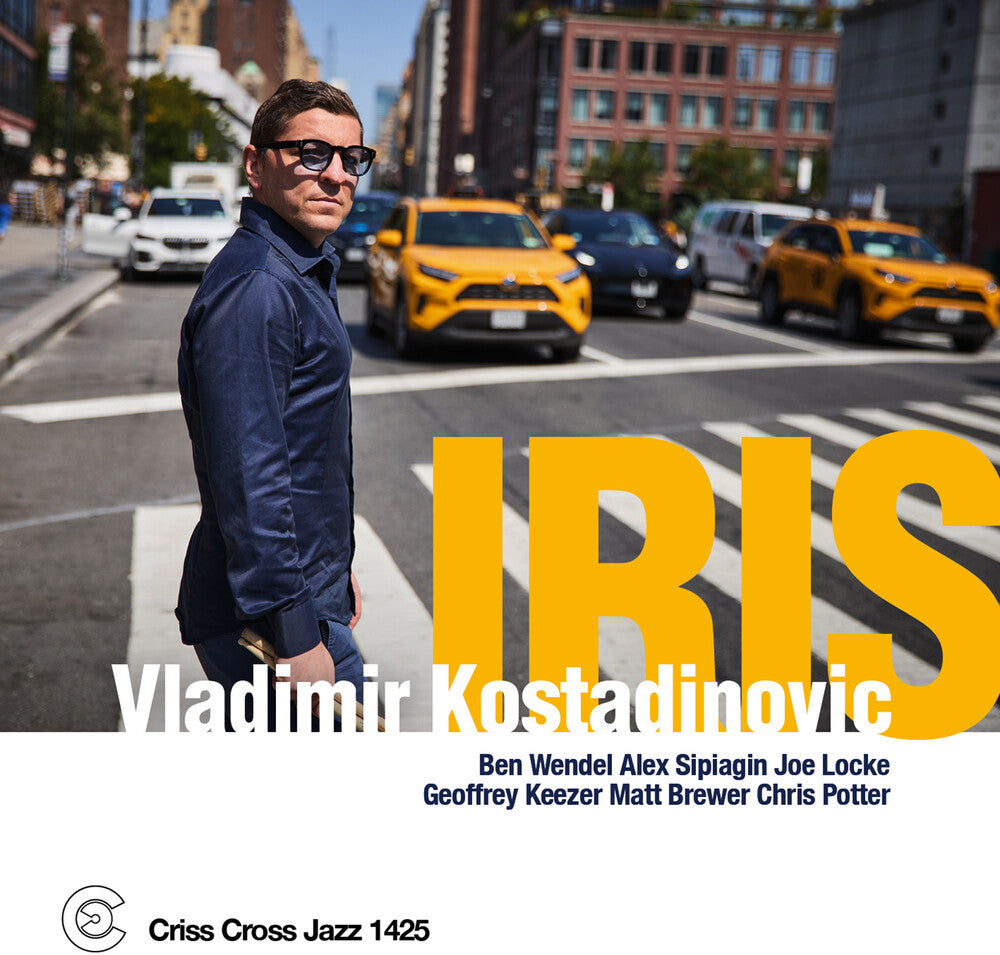 the album cover for Kostadinovic Sextet - Iris