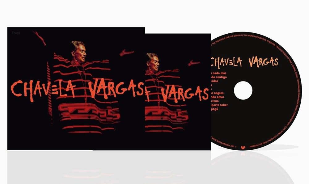 the album cover for Chavela Vargas - Chavela Vargas (Hol)