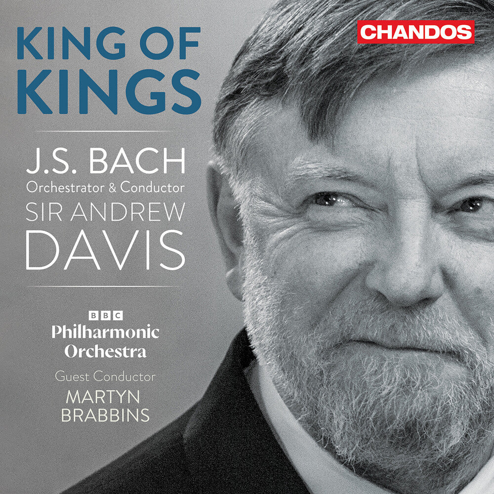 the album cover for Bbc Po / J Bach .S. - King Of Kings - Bach Orchestral Transcriptions