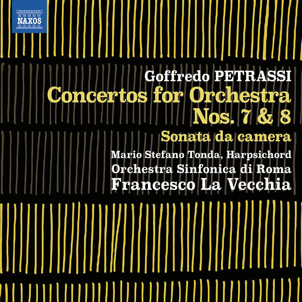 the album cover for Orchestra Sinfonica Di Roma / Vecchia - Petrassi: Cons For Orch Nos. 7-8 & Son Da Camera