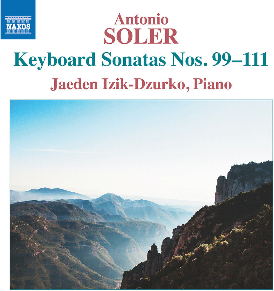 the album cover for Izik-Dzurko / Soler - Soler: Keyboard Sons Nos. 99-111