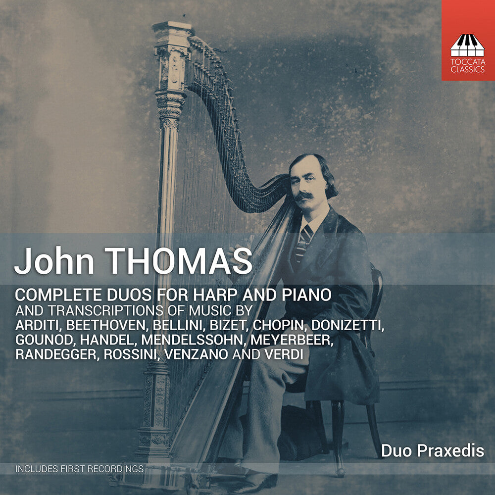 John Thomas: Complete Duos For Harp & Pno Vol. 1-5 Music CD