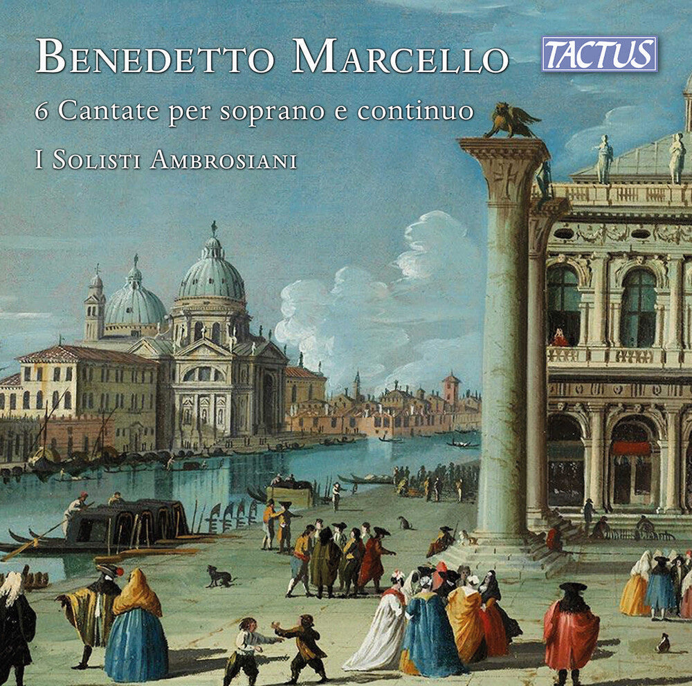 the album cover for I Solisti Ambrosiani / Pedersoli - Marcello: 6 Cantate Per Soprano E Continuo