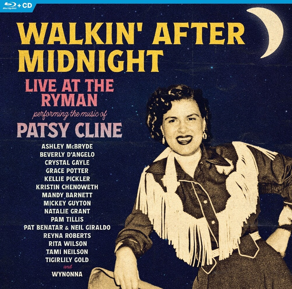 the album cover for Walkin' After Midnight: The Music of Patsy / Var - Walkin' After Midnight: The Music Of Patsy / Var