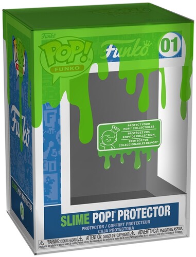 Printed Pop Protector - Printed Pop Protector Dripping Green Slime - Collectibles