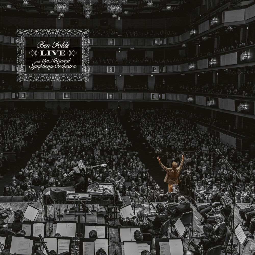 the album cover for Ben Folds / National Symphony Orchestra - Ben Folds Live With The National Symp Orch (Auto)
