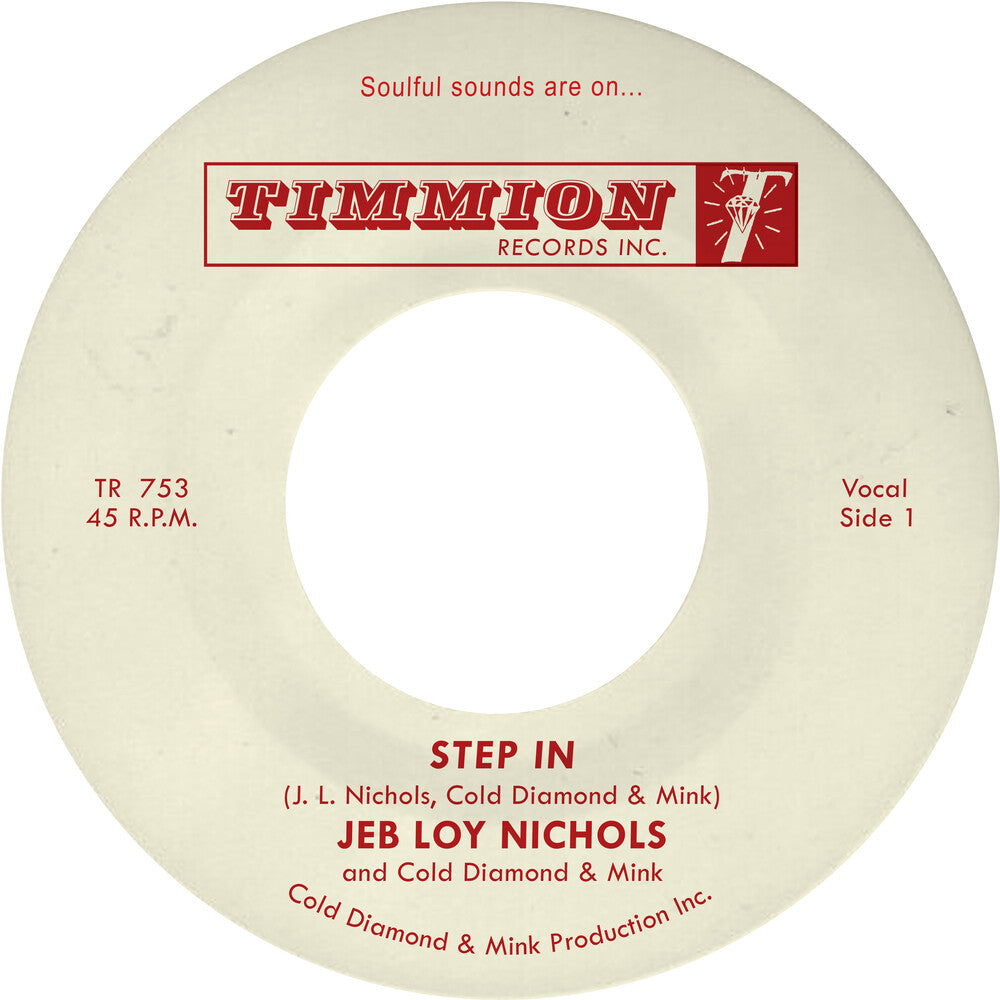 the album cover for Jeb Nichols Loy / Cold Diamond & Mink - Step In
