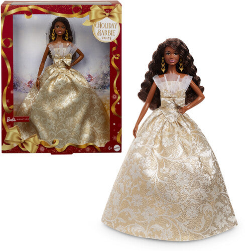 Barbie Collector - Barbie Holiday Doll 2025 African American - Collectibles