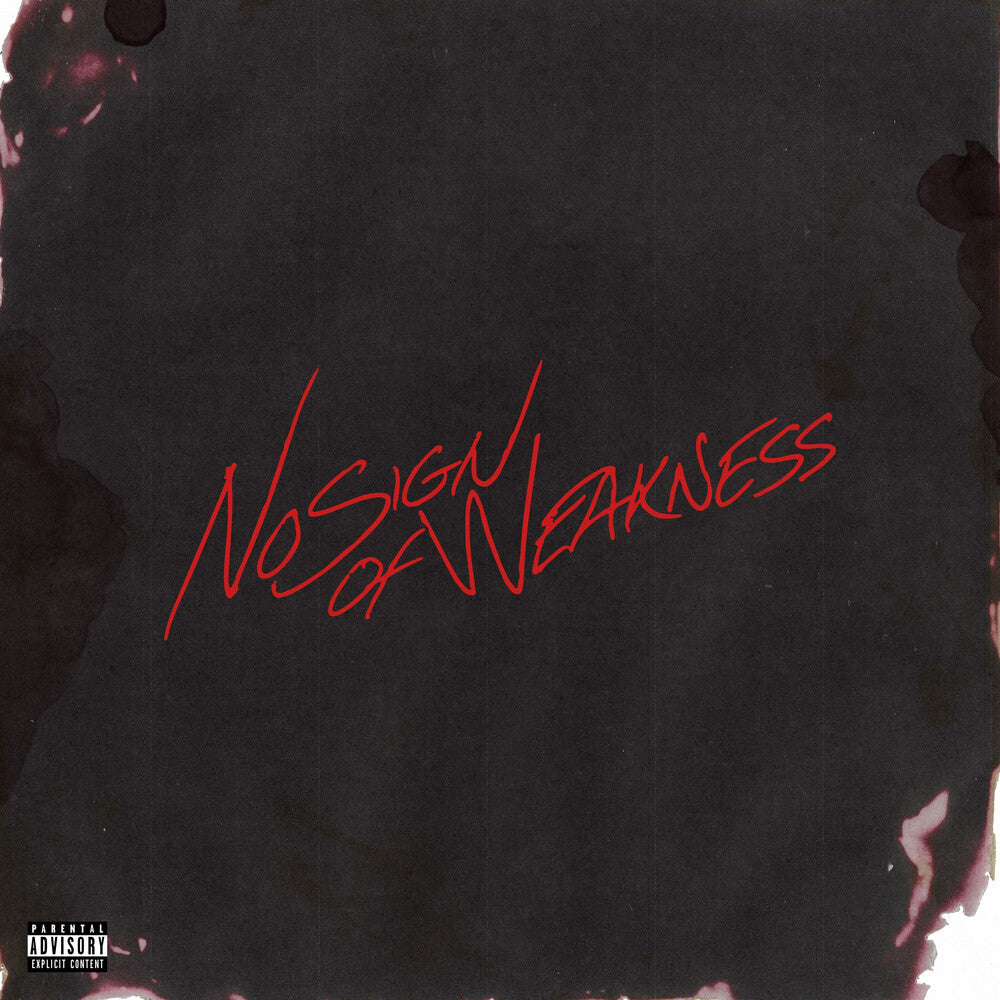 the album cover for Burna Boy - No Sign Of Weakness