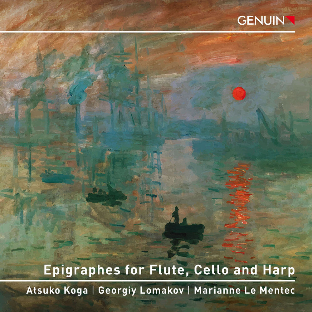 Epigraphes For Flute Vc & Harp Music CD