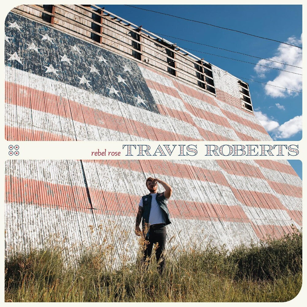 the album cover for Travis Roberts - Rebel Rose