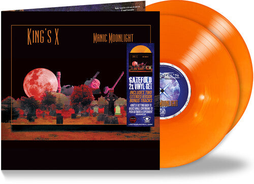 King's X - Manic Moonlight - Orange - Vinyl Record