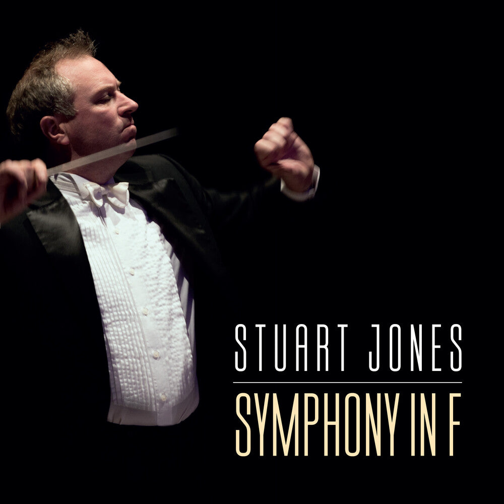 the album cover for Stuart Jones / Mckenzie / Mozart Symphony Orch - Symphony In F