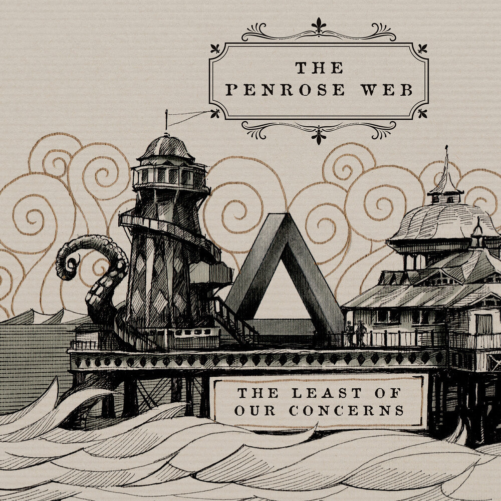 the album cover for Penrose Web - Least Of Our Concerns