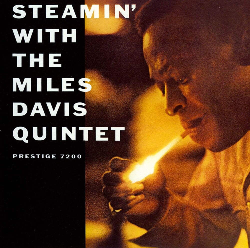 the album cover for Miles Davis - Steamin' With The Miles Davis Quintet - UHQCD