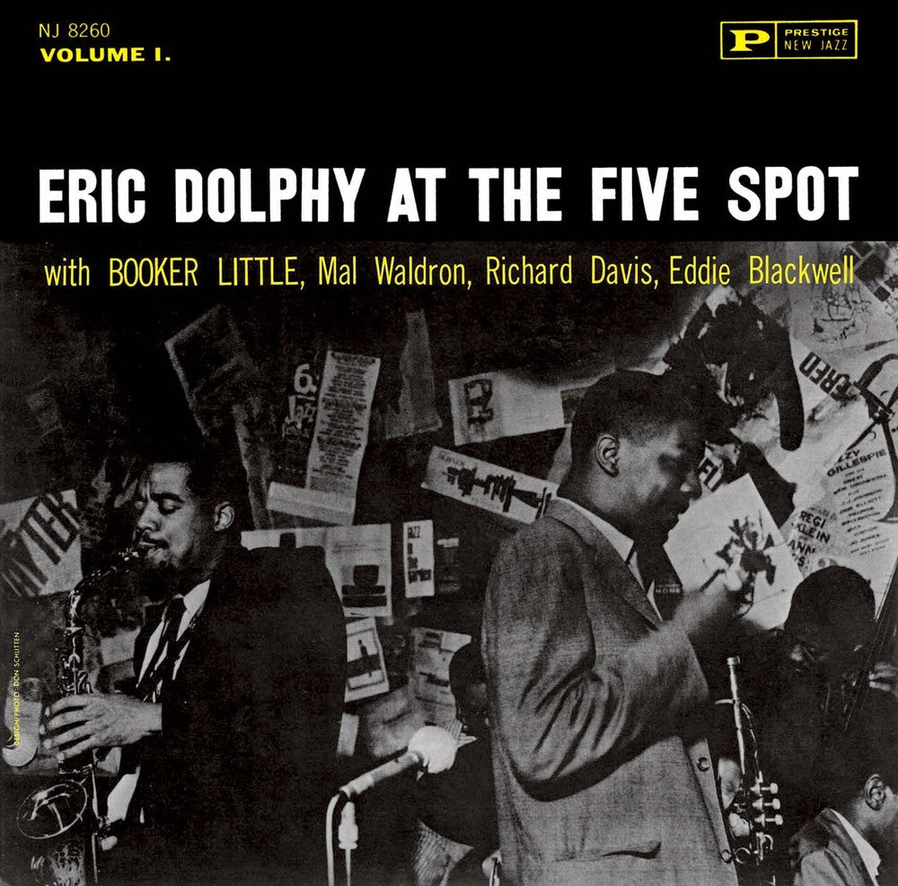 the album cover for Unknown Artist - Eric Dolphy At The Five Spot Vol.1 - UHQCD