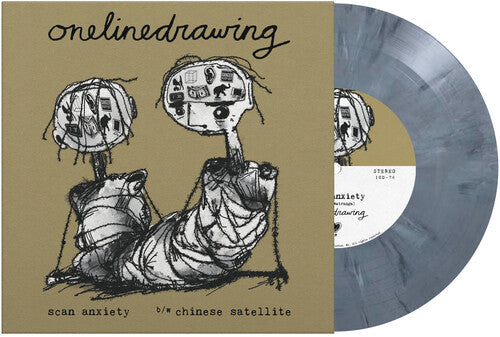 Onelinedrawing - Scan Anxiety - Vinyl Record
