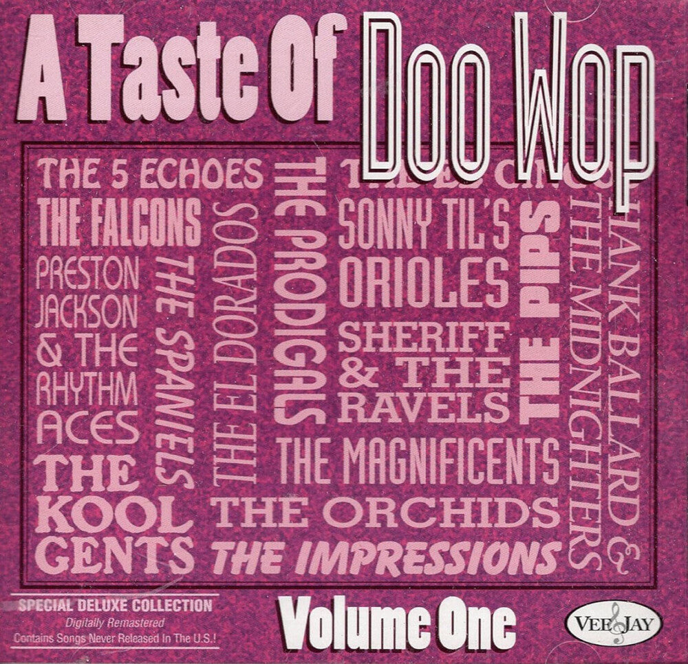 the album cover for Taste Of Doo Wop Vol. 1 / Various - Taste Of Doo Wop Vol. 1 / Various