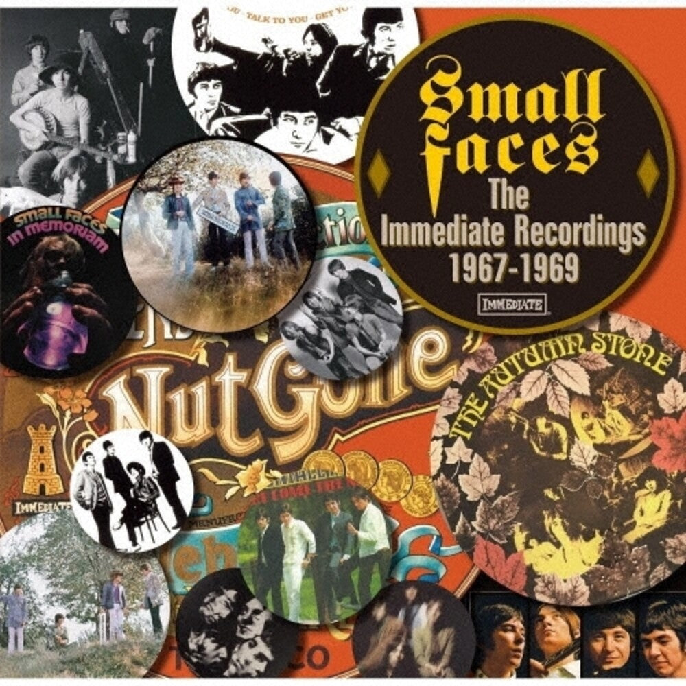 the album cover for Small Faces - Immediate Recordings 1967-1969 (Jpn)