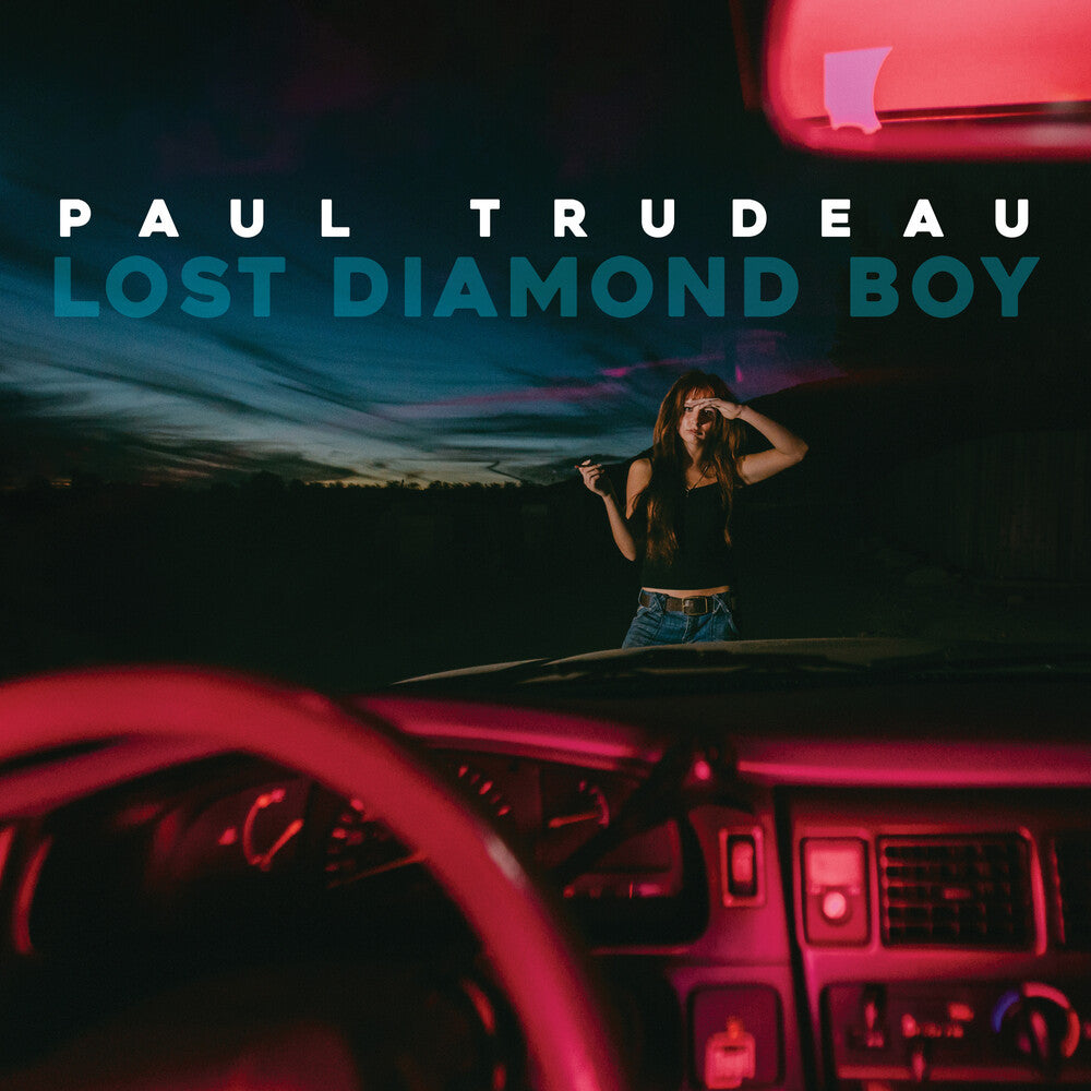 the album cover for Paul Trudeau - Lost Diamond Boy