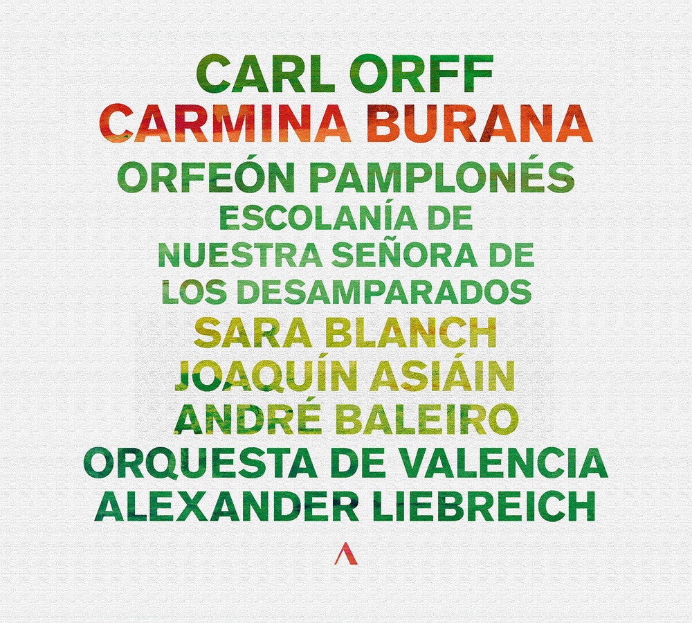 Carl Orff: Carmina Burana Music CD