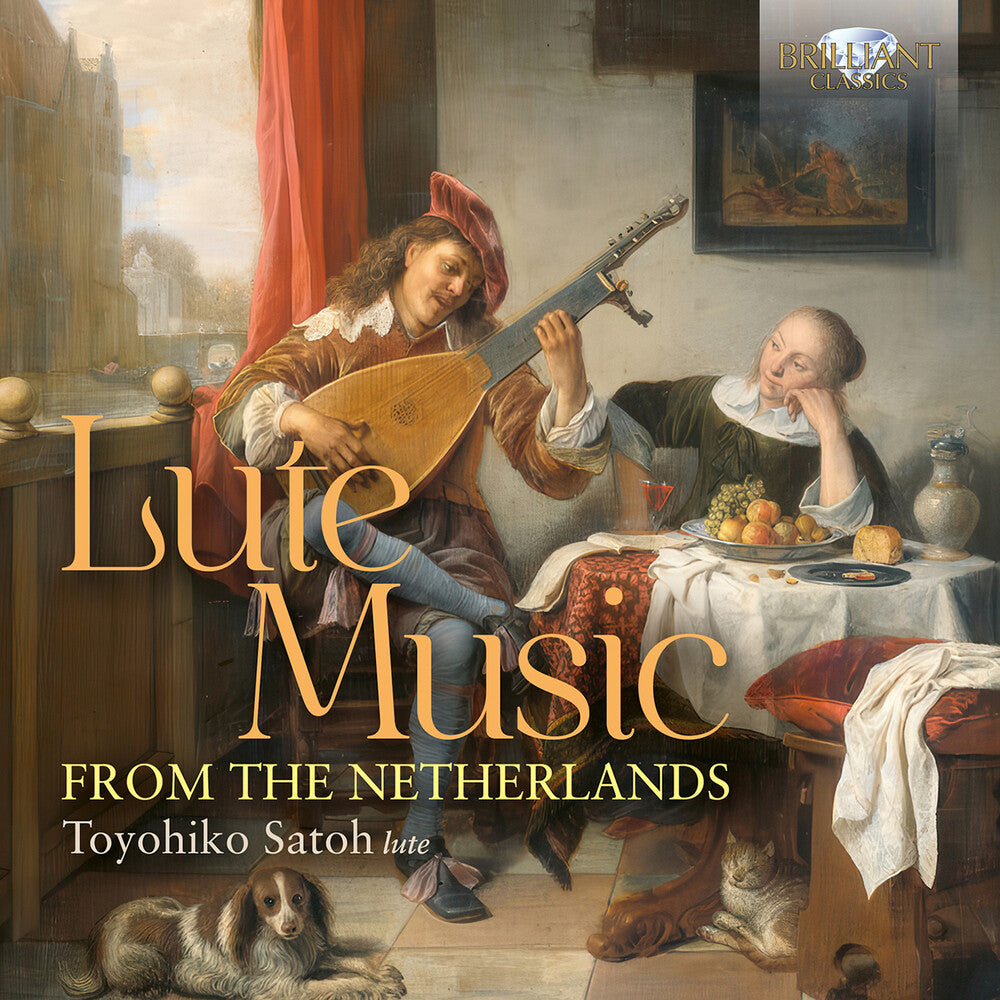 the album cover for Toyohiko Satoh - Lute Music From The Netherlands