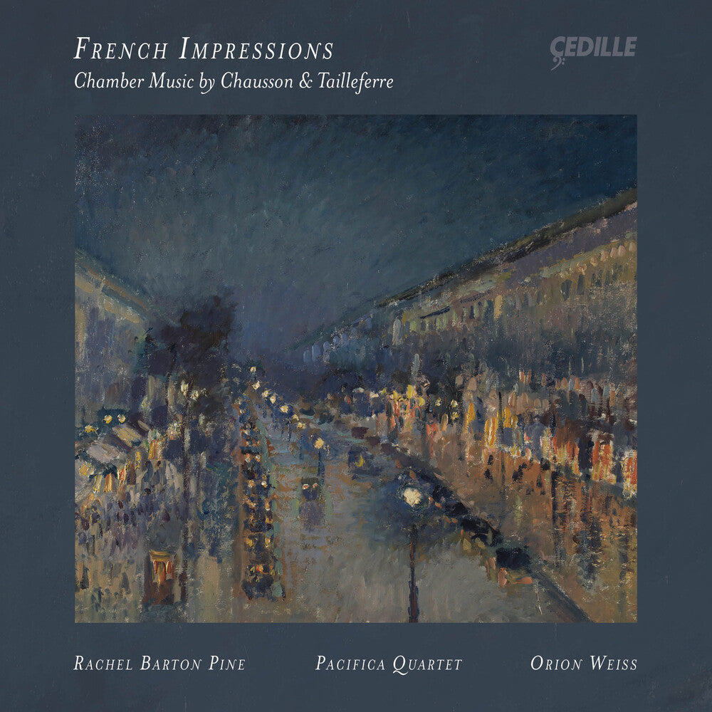 the album cover for Rachel Pine Barton - French Impressions