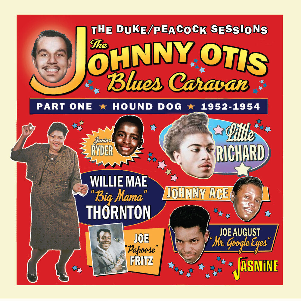 the album cover for Johnny Otis / Blues Caravan - Johnny Otis Blues Caravan Part 1: Hound Dog 52-54
