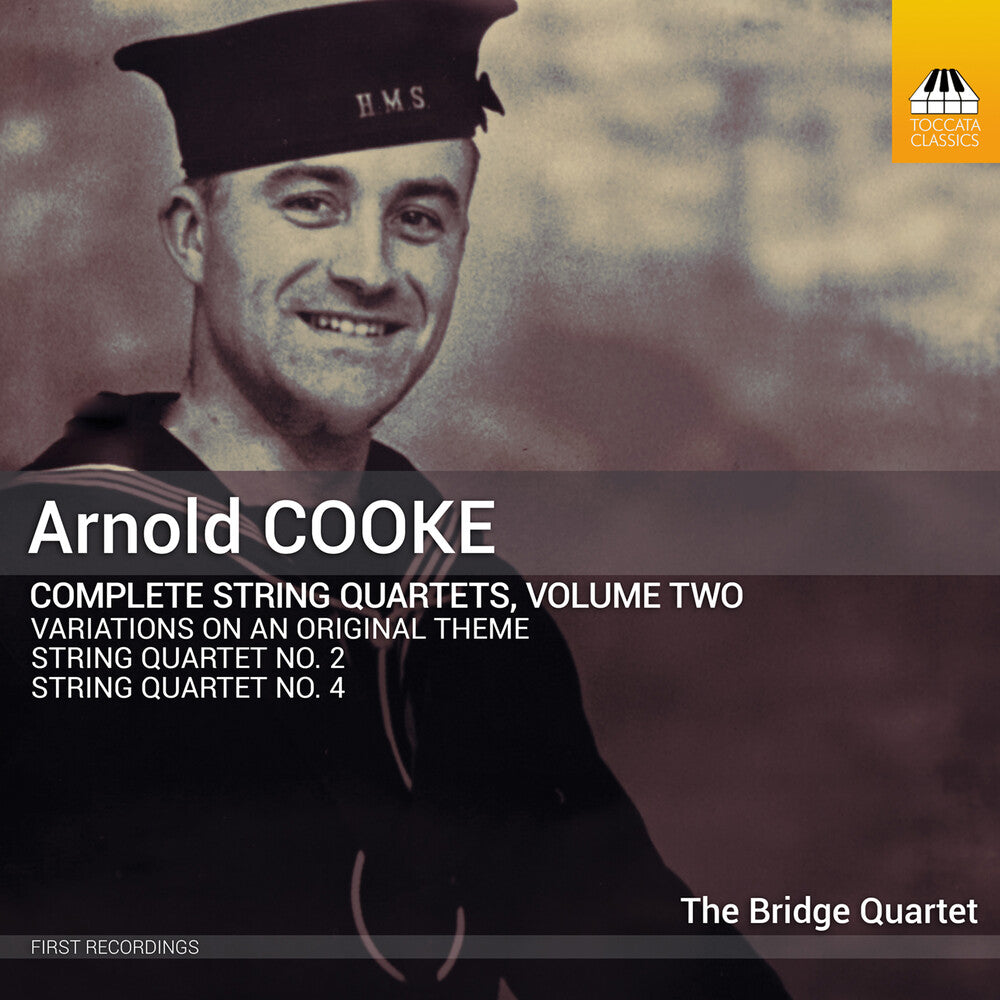 Arnold Cooke: Complete Str Qrts Vol. 2 Music CD