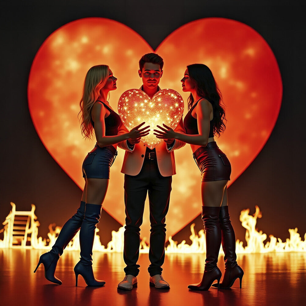 the album cover for Council Of Thirteen - Love Has The Fire