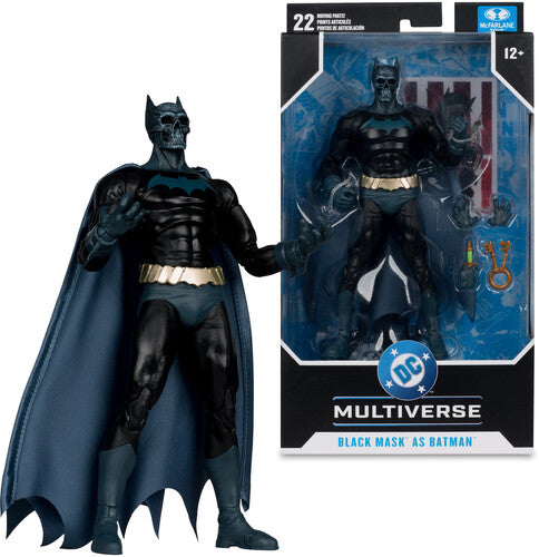 Dc Multiverse 7in Black Mask Batman (madhouse) - Dc Multiverse 7in - Black Mask As Batman (batman M - Collectibles