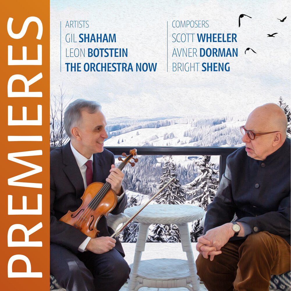 the album cover for Gil Shaham - Premieres