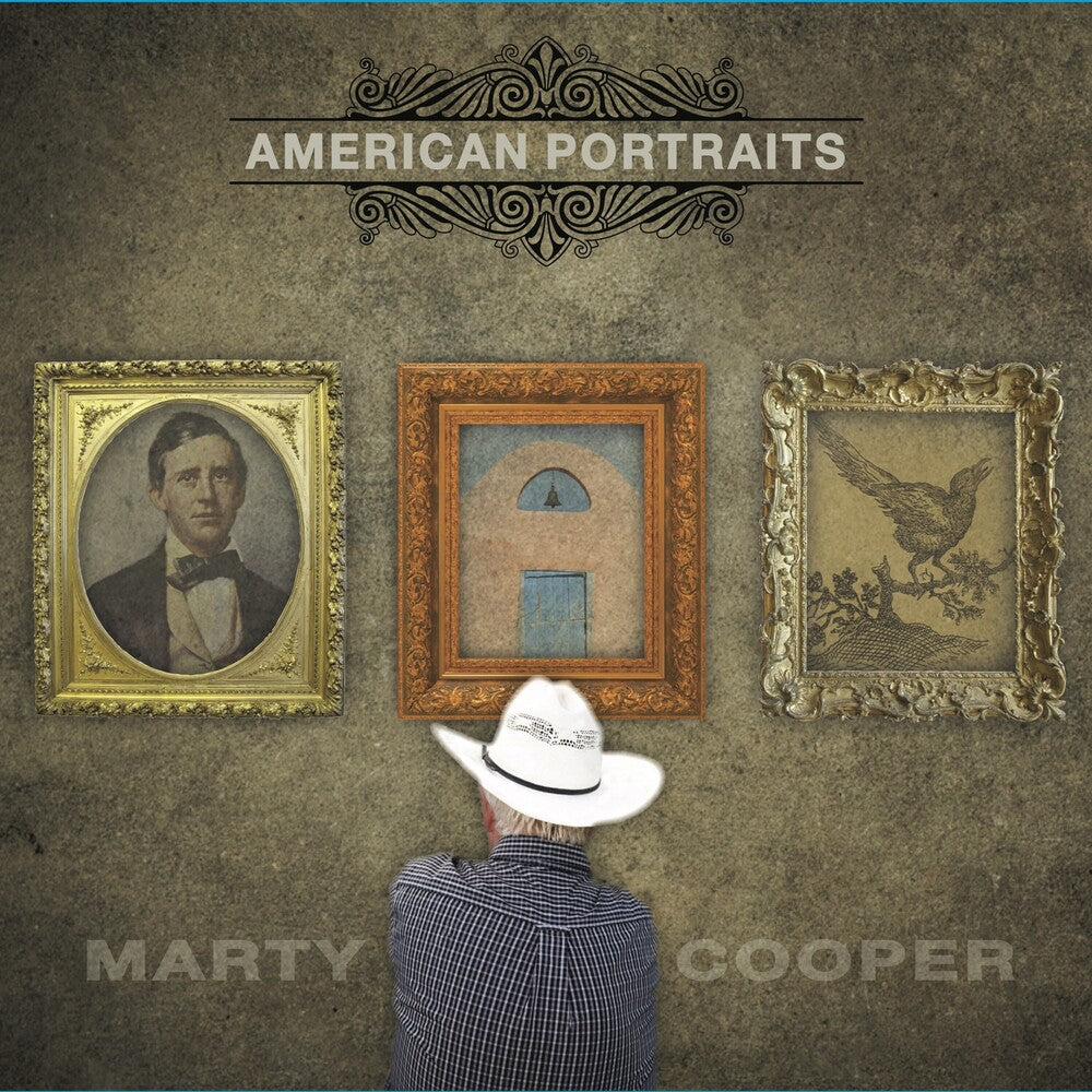 the album cover for Martin Cooper - American Portraits (W/Book)