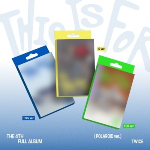 Twice - This Is For - Polaroid Qr Card - Random Cover - Digital