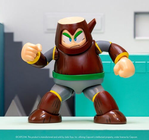 Jada Toys - Mega Man Deluxe Wood Man 1:12 Fig - Jada Toys - Mega Man Deluxe Wood Man 1:12 Fig - Collectibles