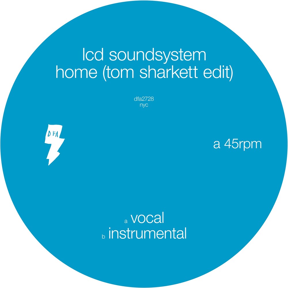 the album cover for LCD Soundsystem - Home (Tom Sharkett Edit)