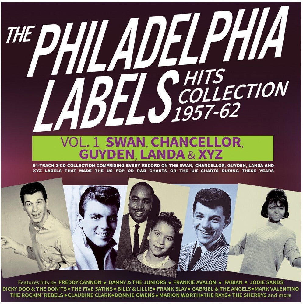 the album cover for Philadelphia Labels Hits Collection 1957-62 / Var - Philadelphia Labels Hits Collection 1957-62 / Var