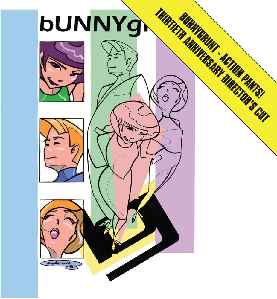 the album cover for Bunnygrunt - Action Pants