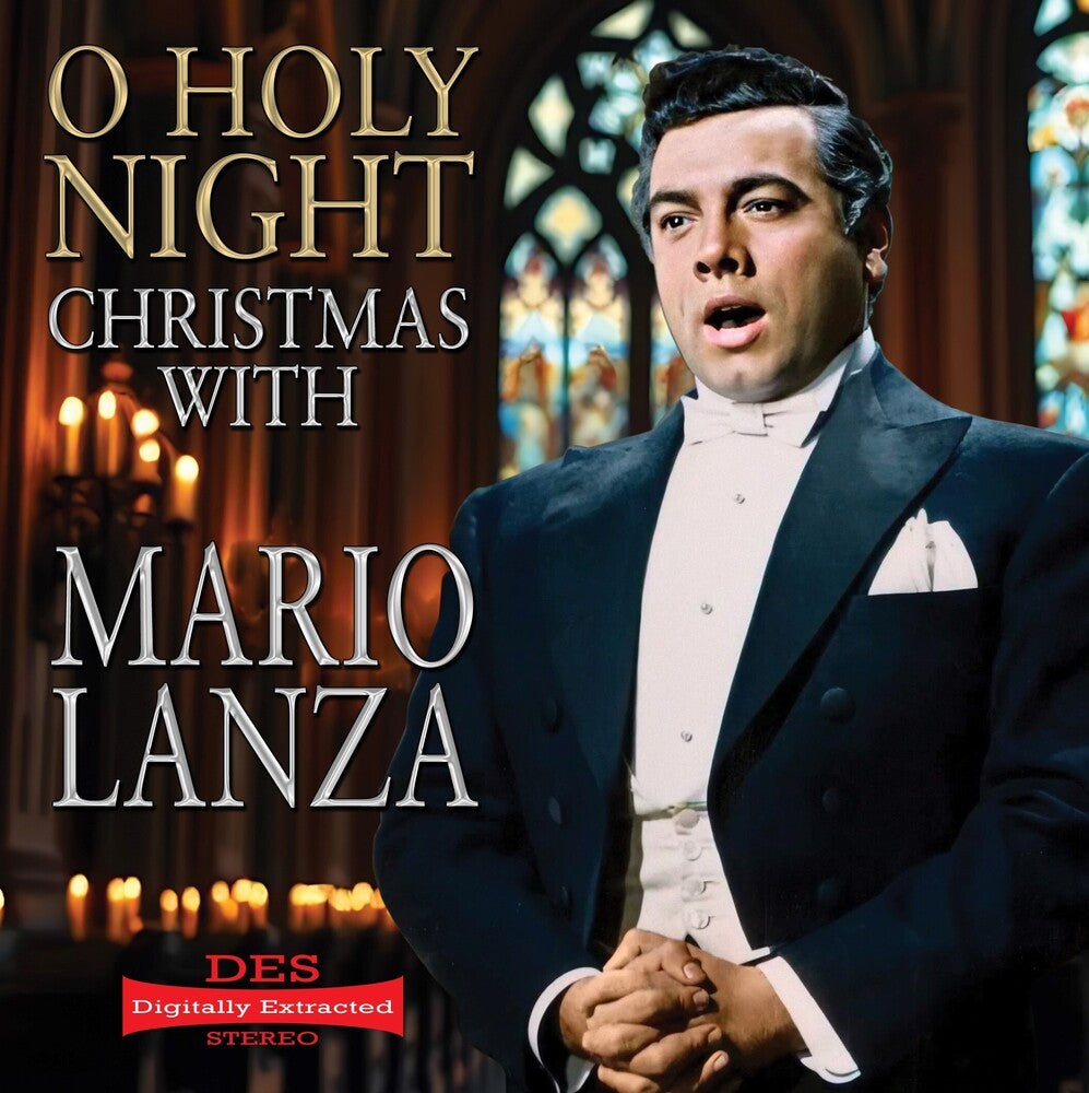 the album cover for Lanza, Mario - O Holy Night: Christmas With Mario Lanza