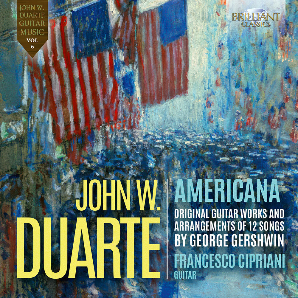 Duarte: Americana Original Guitar Works Music CD