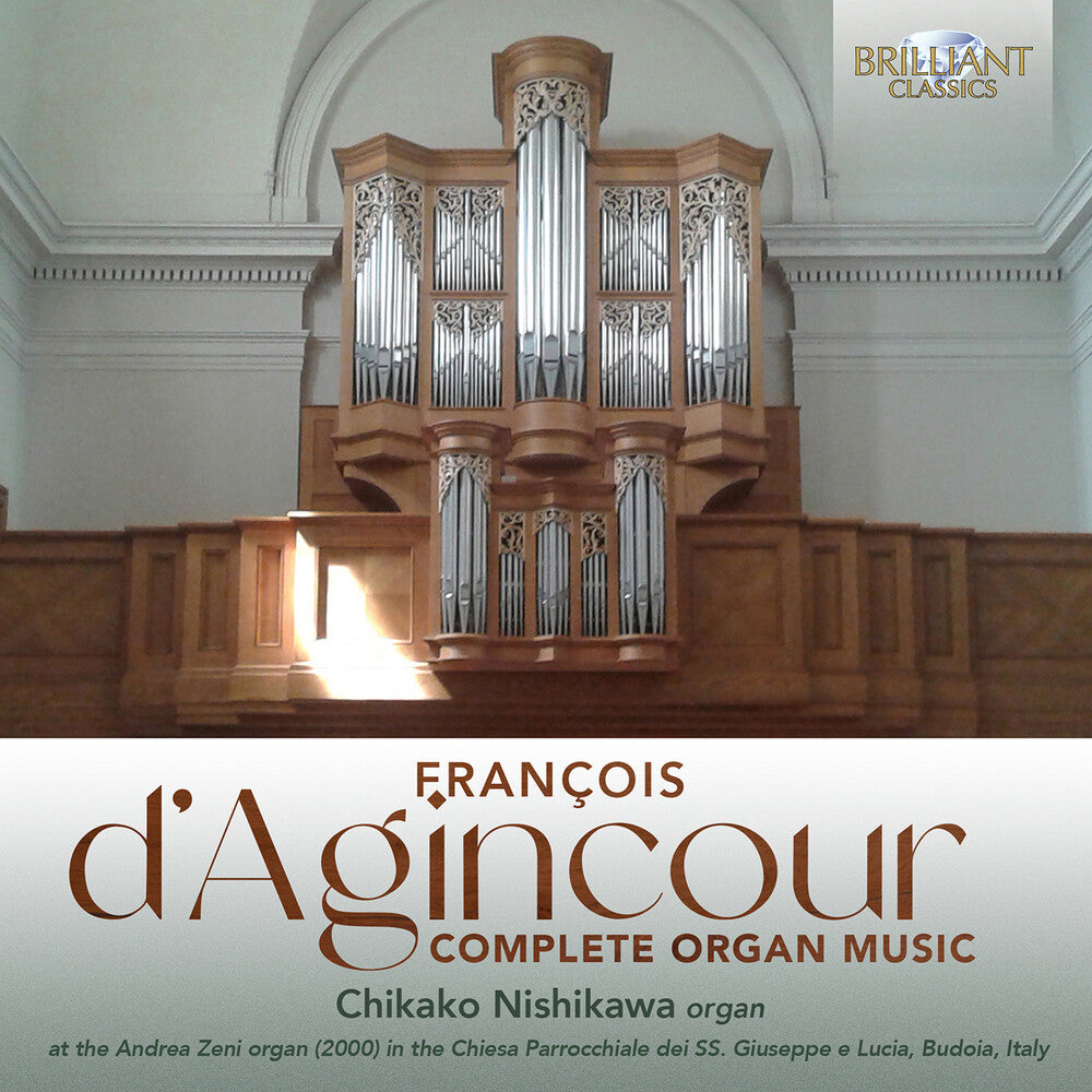 D'agincour: Complete Organ Music Music CD