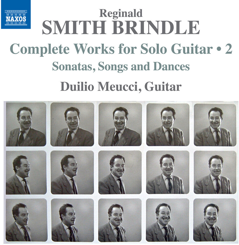 the album cover for Duilio Meucci - Smith Brindle: Complete Works For Solo Guitar