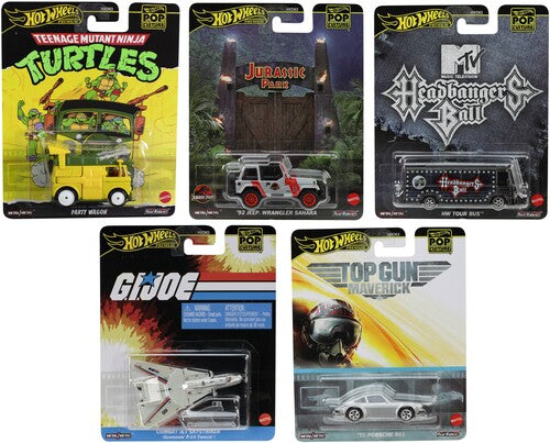 Hot Wheels - Hot Wheels 1 64 Premium Pop Culture K Asrt - Collectibles