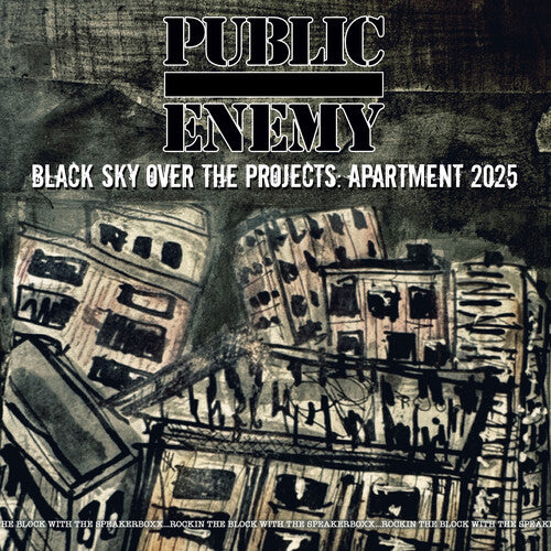Public Enemy - Black Sky Over The Projects: Apartment 2025 - Music CD